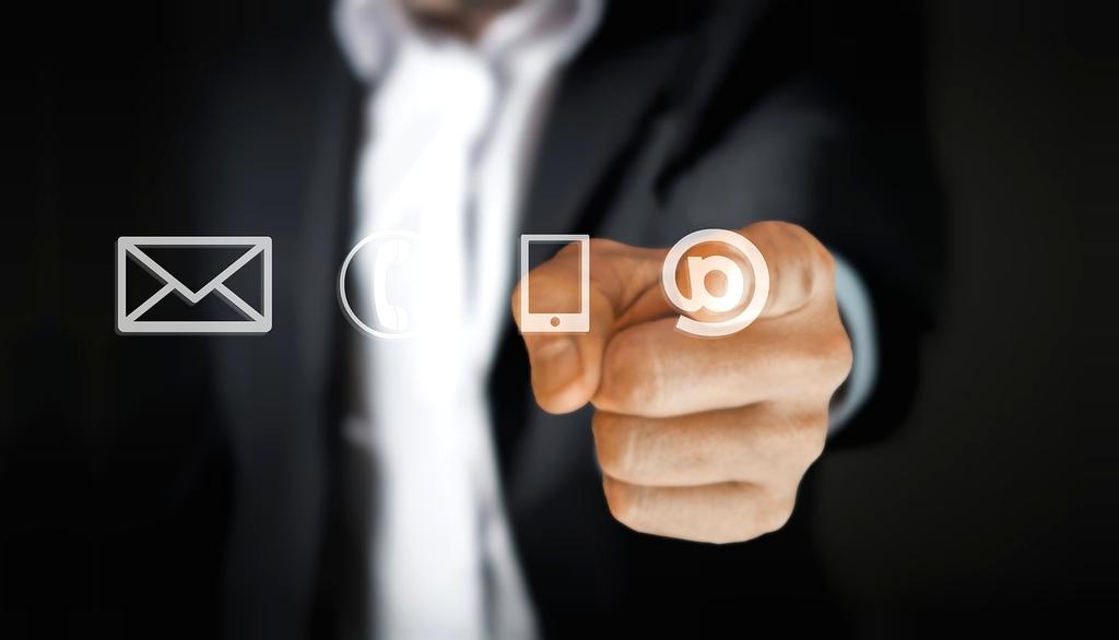 Customer support futuristic interface